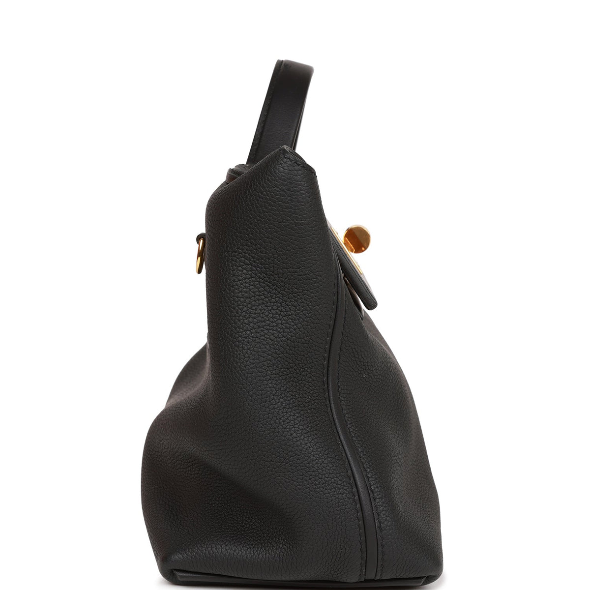 Hermès 24/24 Bag 29 Black Togo and Swift Gold Hardware