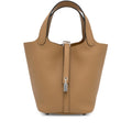 Hermès Chai Clemence Picotin Lock 18 Palladium Hardware