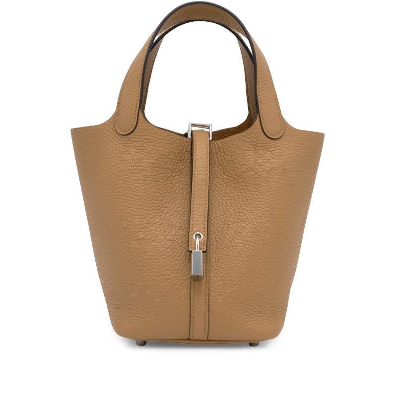 Hermès Chai Clemence Picotin Lock 18 Palladium Hardware