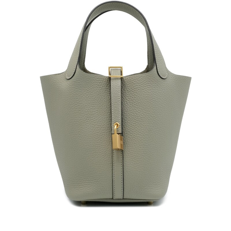 Hermès Sauge Clemence Picotin Lock 18 Gold Hardware