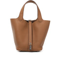 Hermès Biscuit Clemence Picotin Lock 18 Palladium Hardware