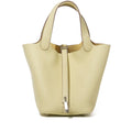 Hermès Jaune Milton Clemence Picotin Lock 18 Palladium Hardware