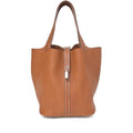 Hermès Fauve Barenia Picotin Lock 22 Palladium Hardware