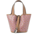 Hermès Chai Swift Lucky Daisy Micro Picotin Lock 14 Palladium Hardware