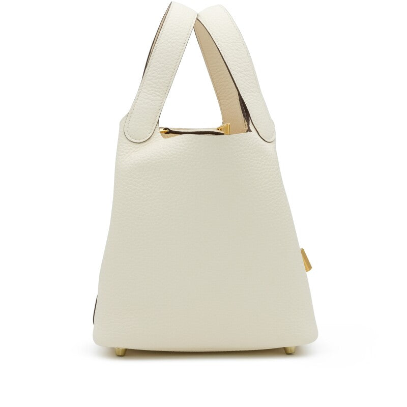 Hermès Nata Clemence Picotin Lock 18 Gold Hardware