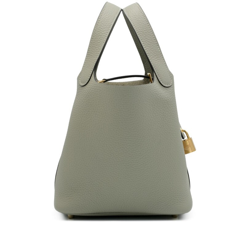 Hermès Sauge Clemence Picotin Lock 18 Gold Hardware