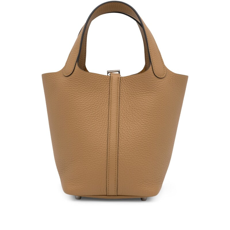 Hermès Chai Clemence Picotin Lock 18 Palladium Hardware