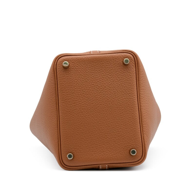 Hermès Gold Clemence Picotin Lock 18 Gold Hardware