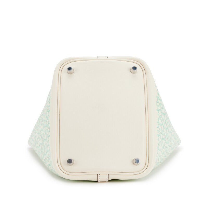 Hermès Nata Lucky Daisy Swift Picotin Lock 18 Palladium Hardware