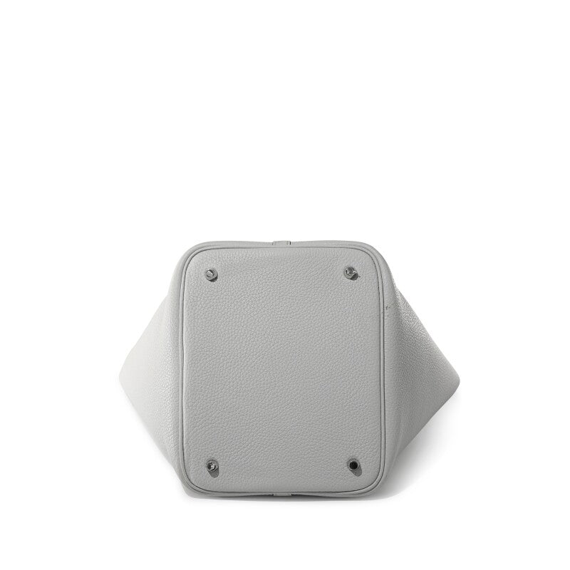 Hermès Bleu Pale Clemence Picotin Lock 22 Palladium Hardware