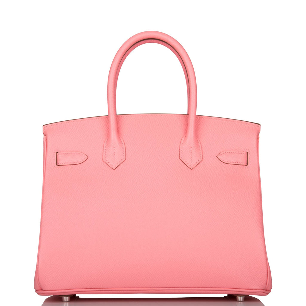 Hermès Birkin 30 Rose Confetti Epsom Palladium Hardware