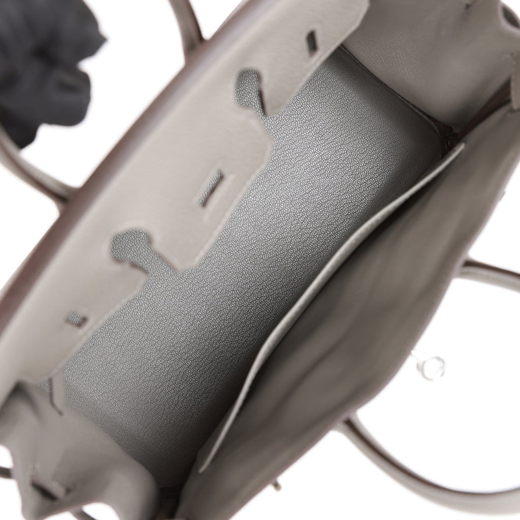 Hermès Birkin 25 Gris Meyer Togo Palladium Hardware
