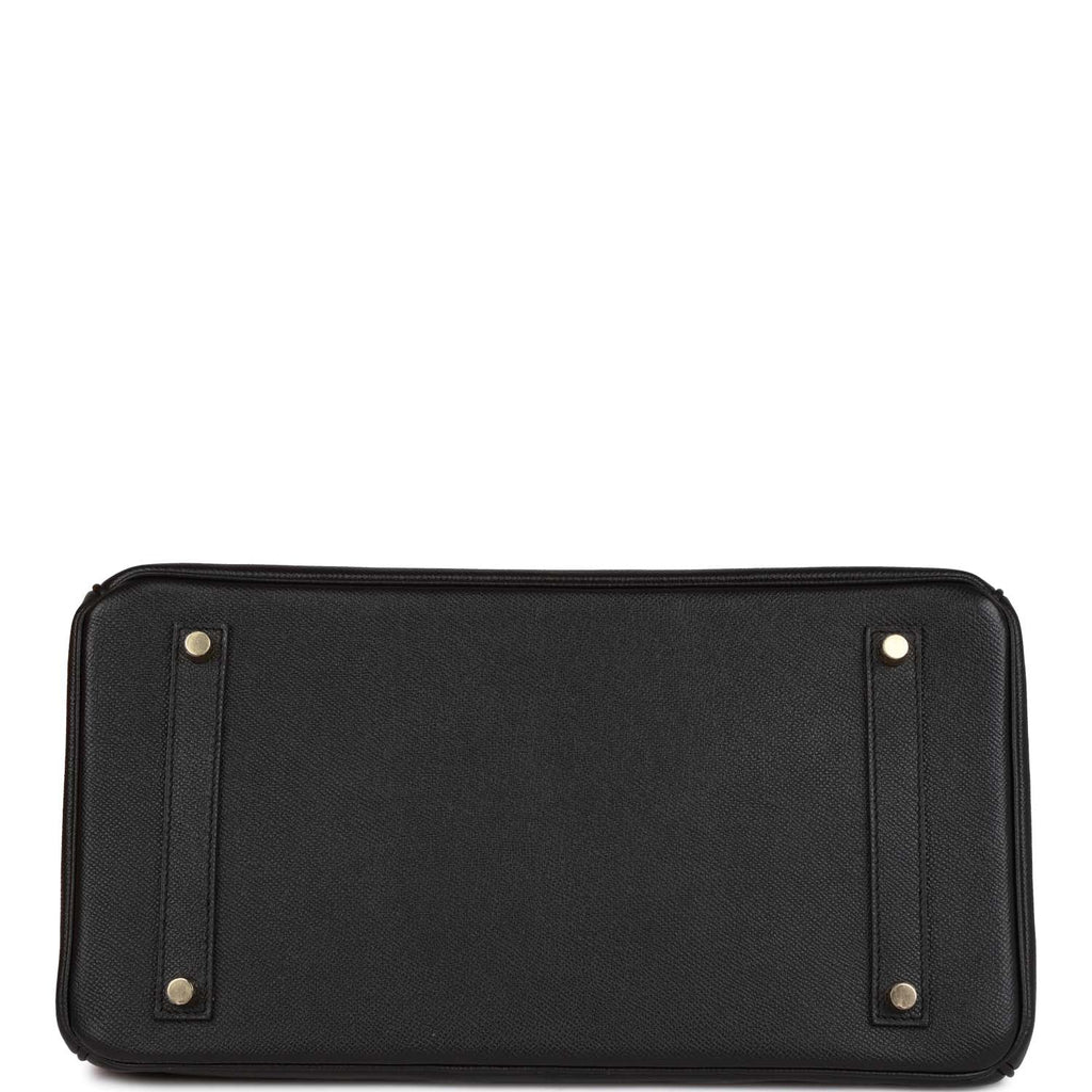 Hermès Birkin 35 Black Epsom Gold Hardware