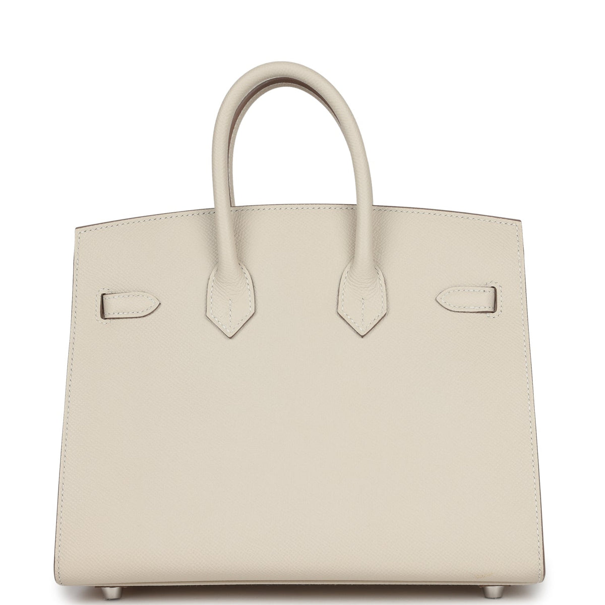 Hermès Birkin Sellier 25 Craie Epsom Palladium Hardware