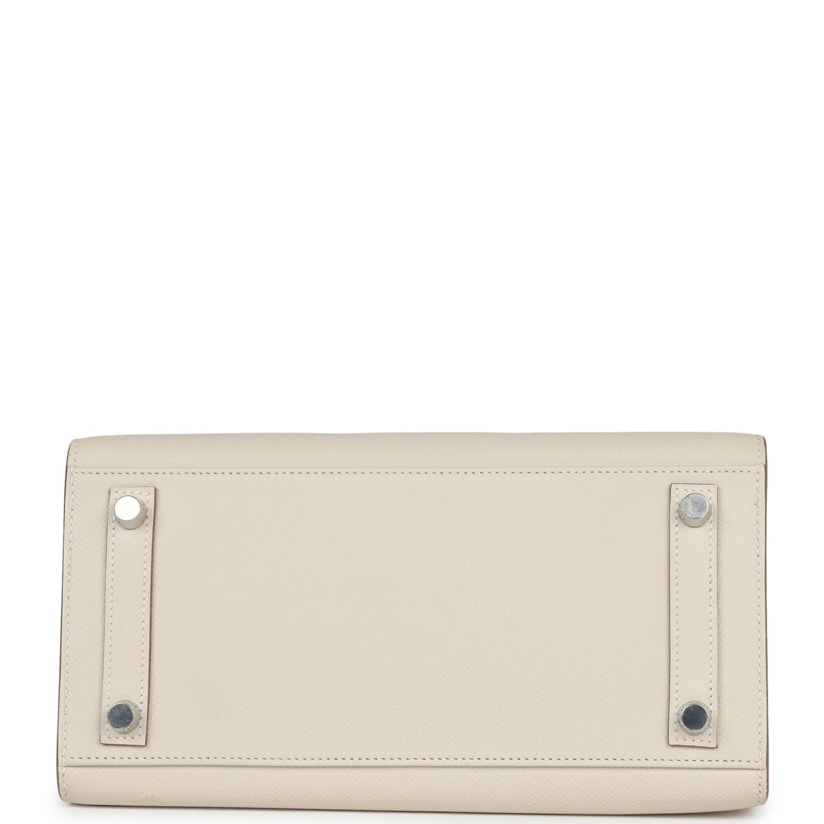 Hermès Birkin Sellier 25 Craie Epsom Palladium Hardware