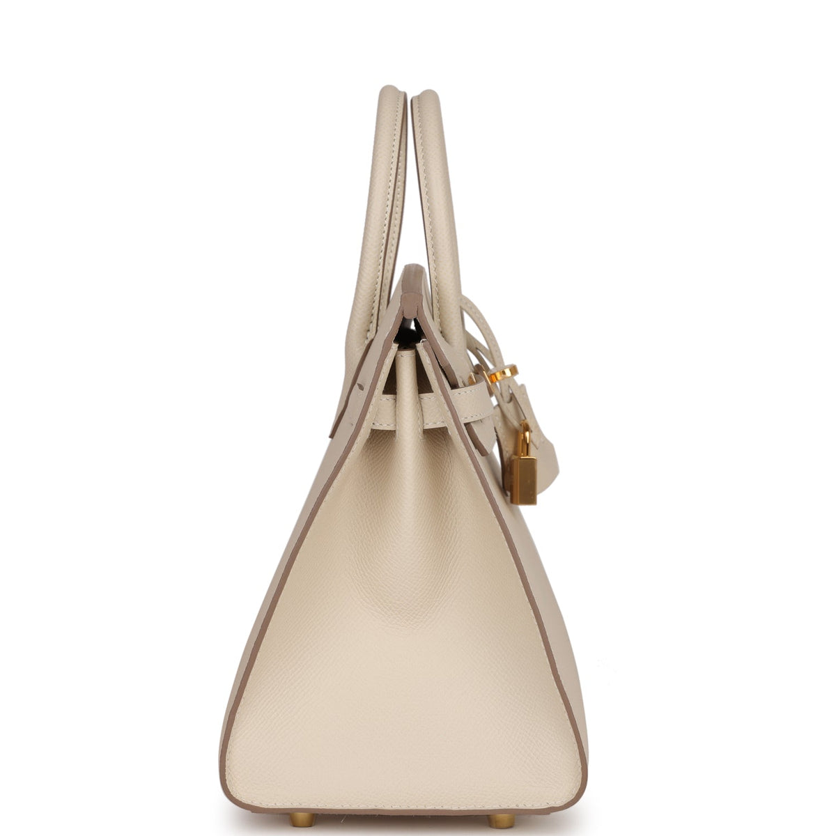 Hermès Birkin Sellier 25 Craie Epsom Gold Hardware