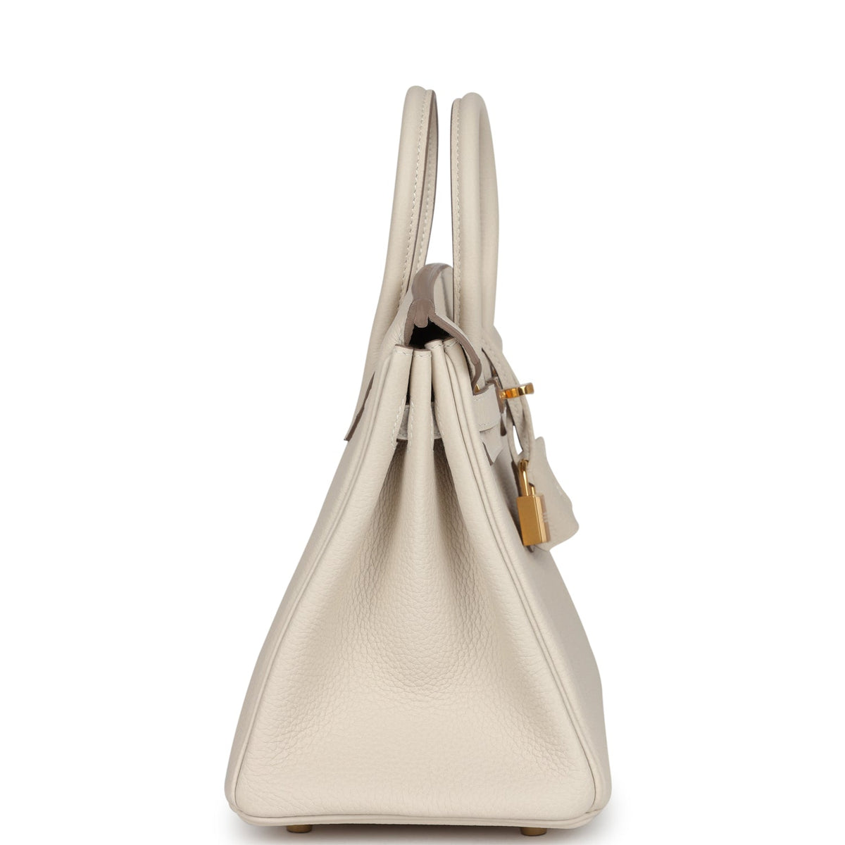 Hermès Birkin 25 Craie Togo Gold Hardware