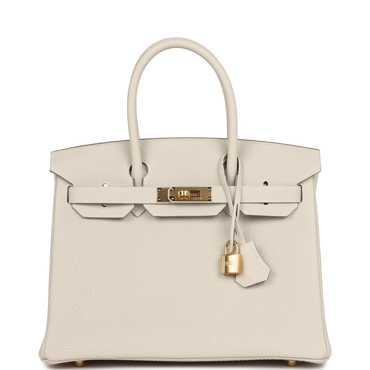 Hermès Birkin 30 Craie Togo Gold Hardware