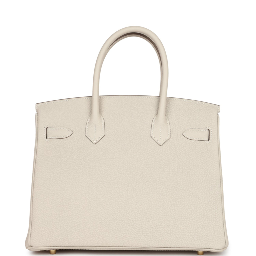 Hermès Birkin 30 Craie Togo Gold Hardware