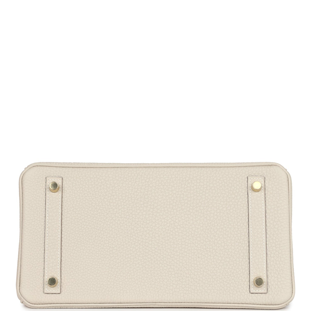 Hermès Birkin 30 Craie Togo Gold Hardware