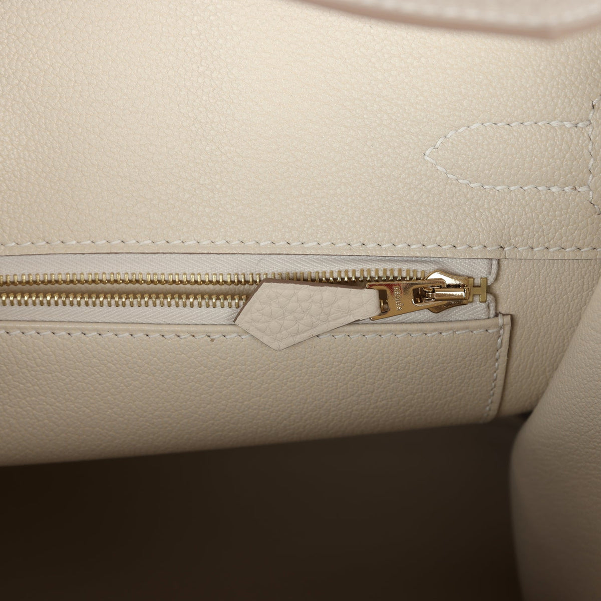 Hermès Birkin 30 Craie Togo Gold Hardware