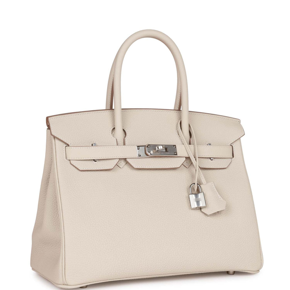 Hermès Birkin 30 Craie Togo Palladium Hardware