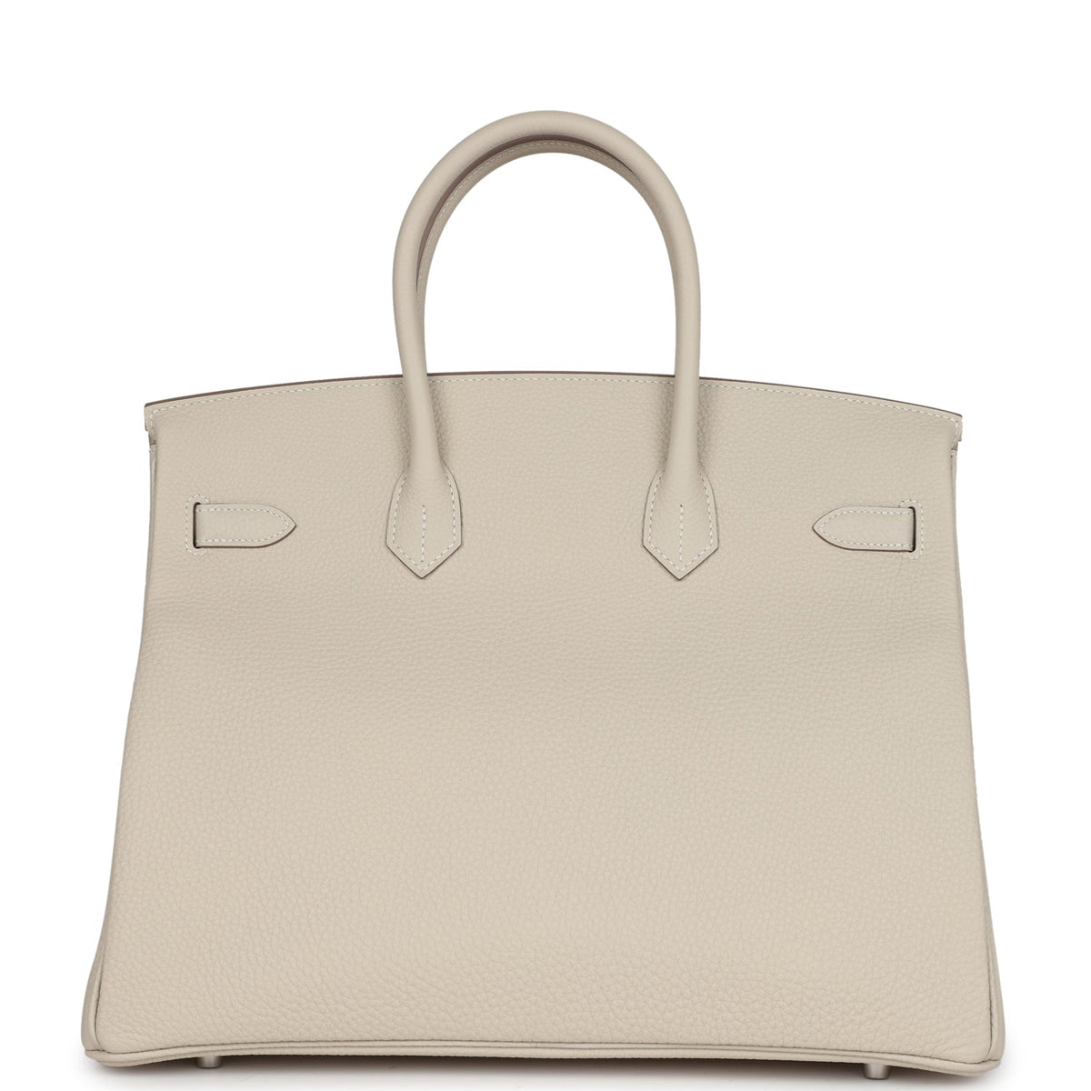 Hermès Birkin 35 Craie Togo Palladium Hardware