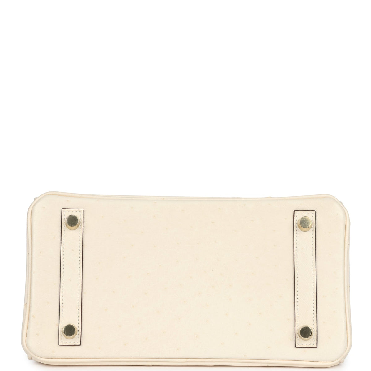 Hermès Birkin 25 Nata Ostrich Gold Hardware