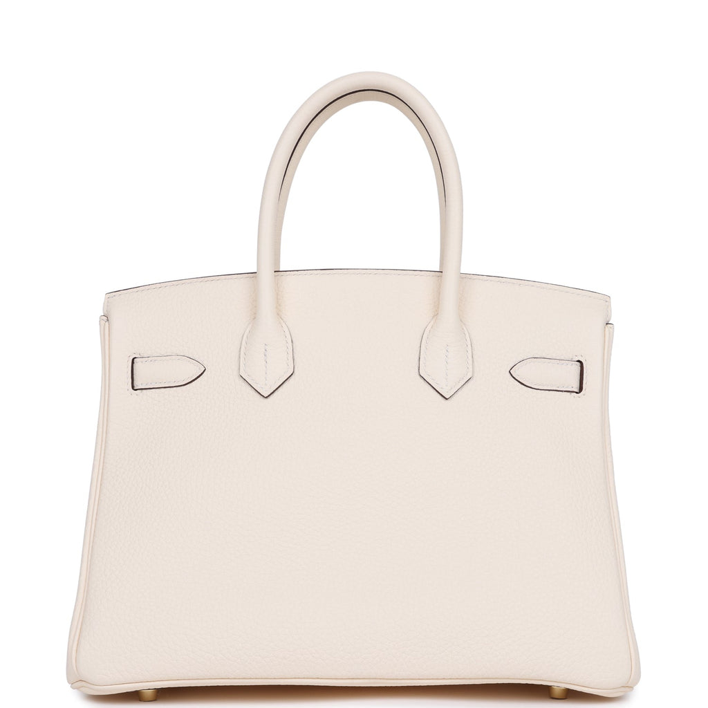 Hermès Birkin 30 Nata Clemence Gold Hardware