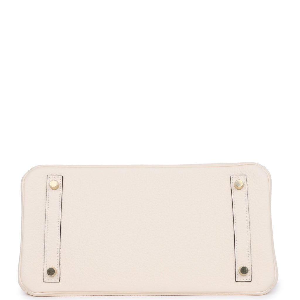 Hermès Birkin 30 Nata Clemence Gold Hardware