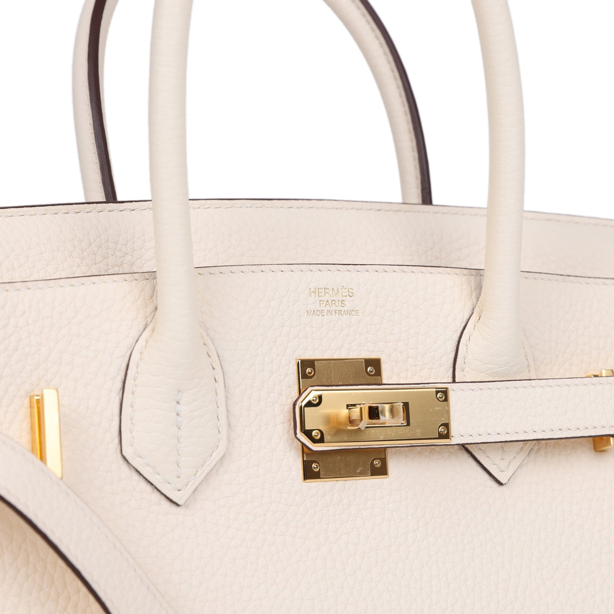 Hermès Birkin 30 Nata Clemence Gold Hardware