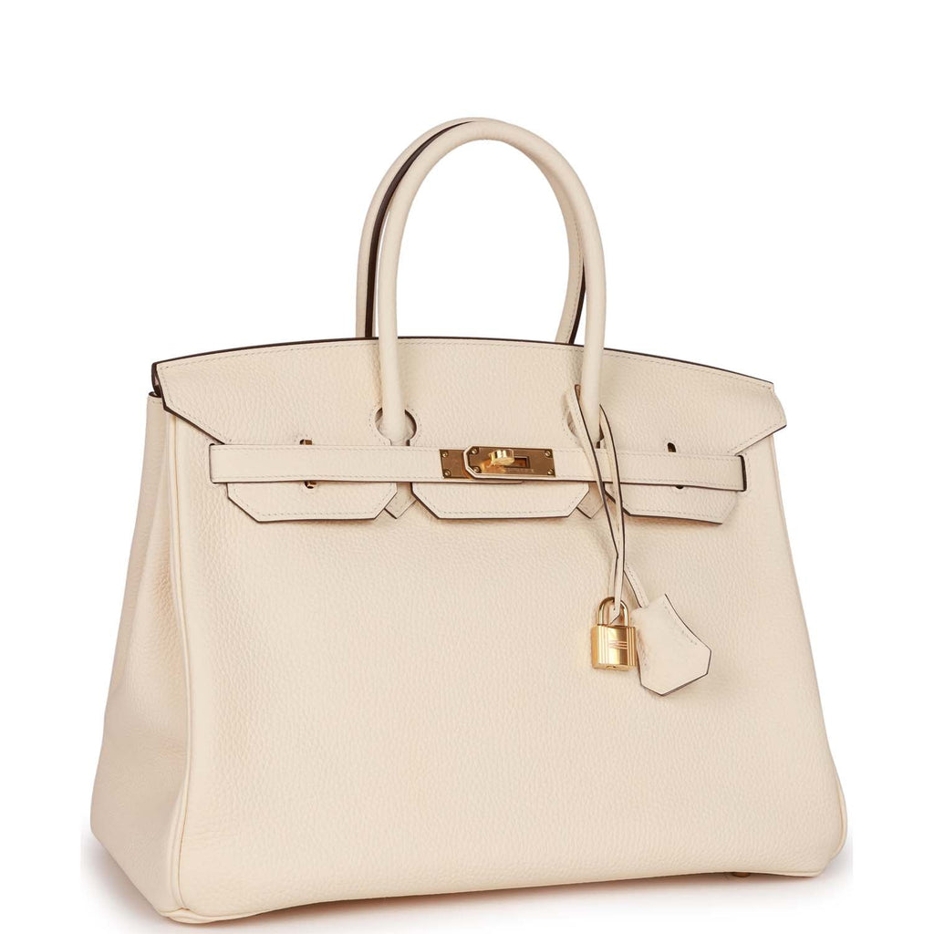 Hermès Birkin 35 Nata Clemence Gold Hardware