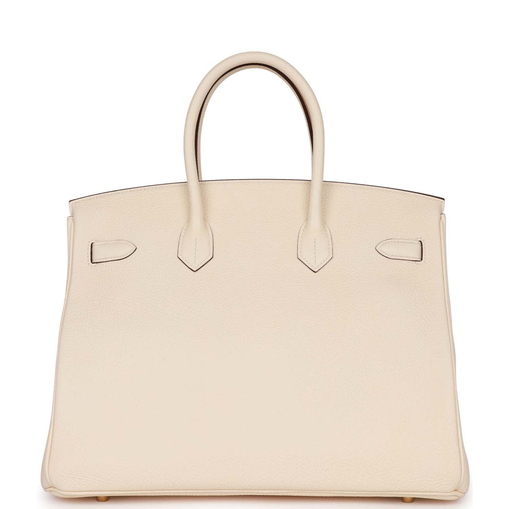 Hermès Birkin 35 Nata Clemence Gold Hardware