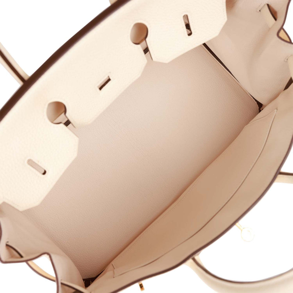 Hermès Birkin 35 Nata Clemence Gold Hardware