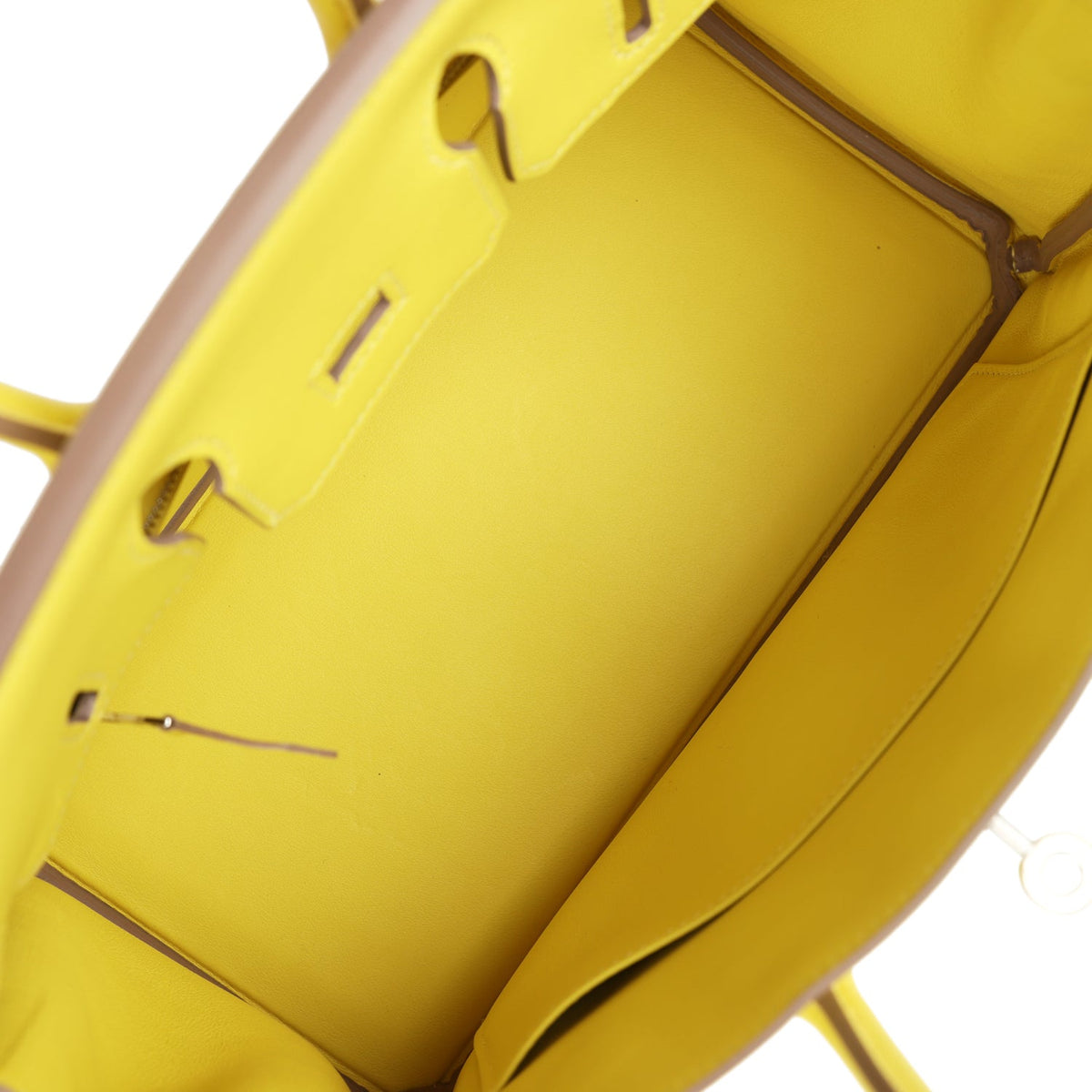 Hermès Birkin 25 Lime Swift Palladium Hardware