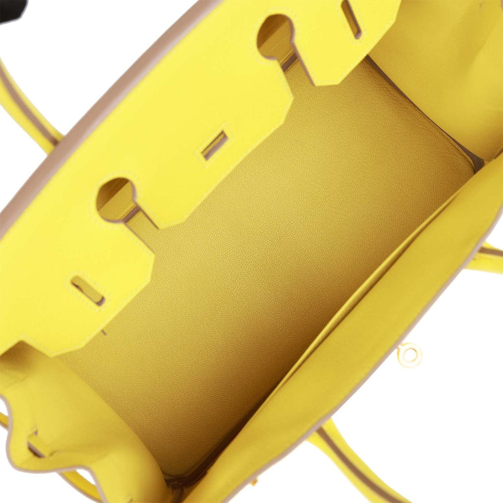 Hermès Birkin 30 Lime Epsom Gold Hardware