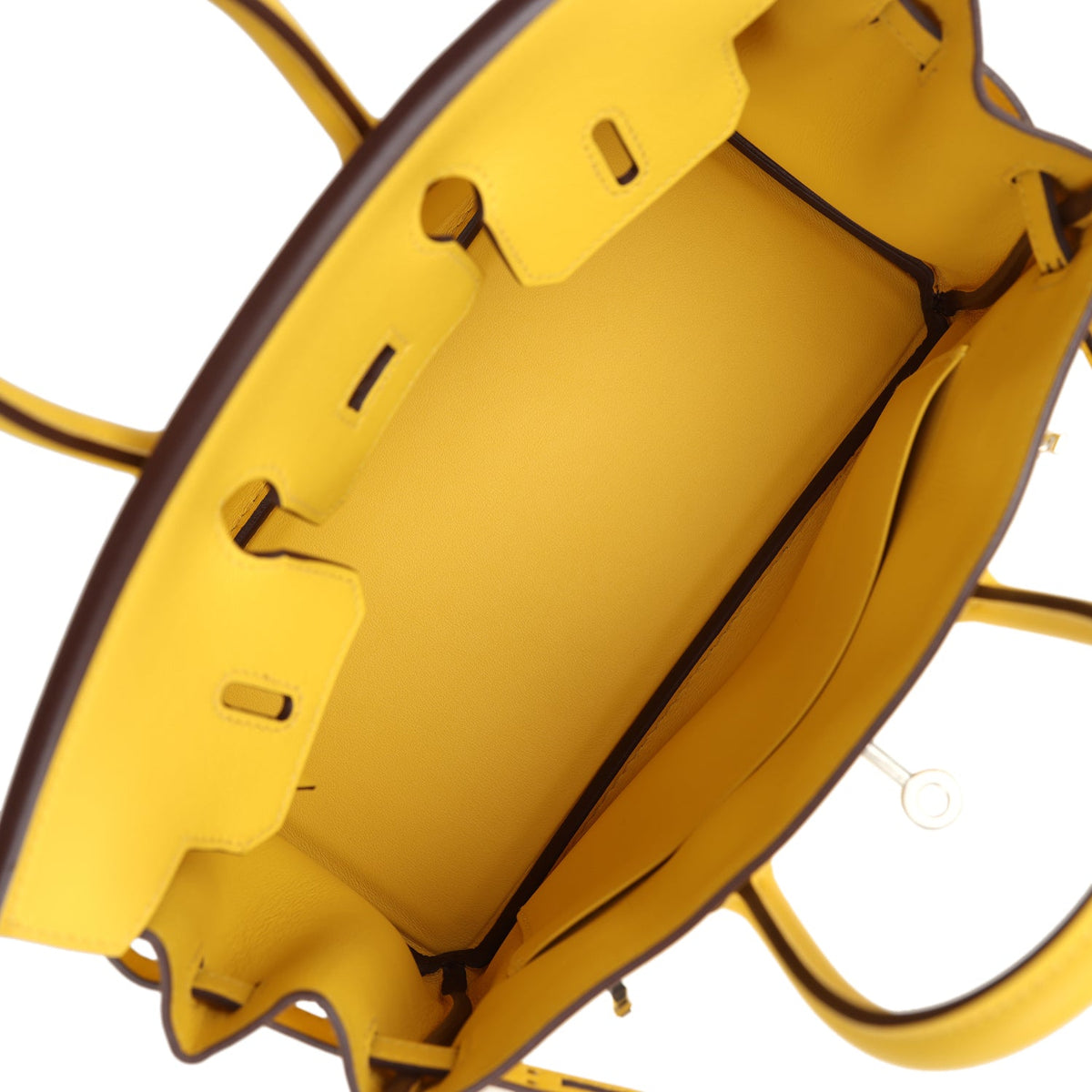 Hermès Birkin 25 Jaune de Naples Swift Palladium Hardware