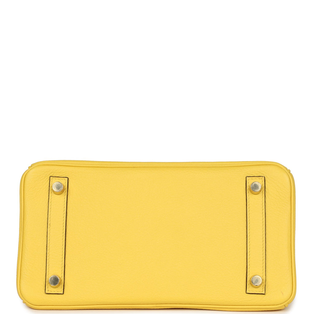 Hermès Birkin 25 Jaune de Naples Togo Gold Hardware