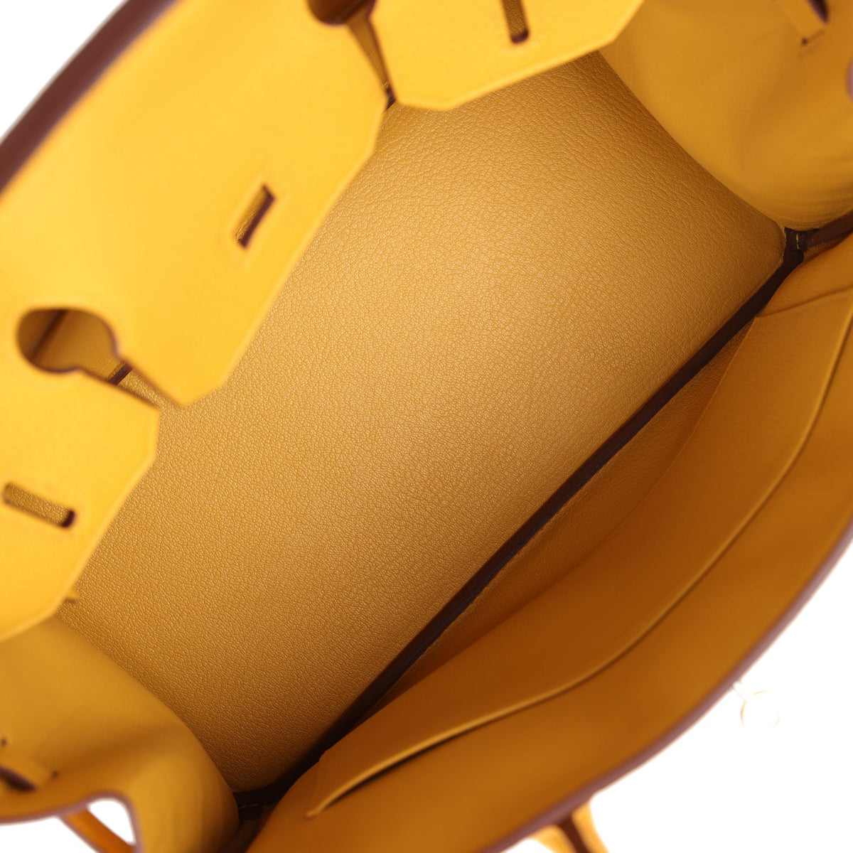 Hermès Birkin 30 Jaune Ambre Togo Palladium Hardware