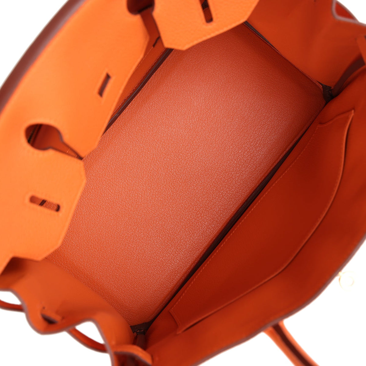 Hermès Birkin 30 Orange Togo Gold Hardware