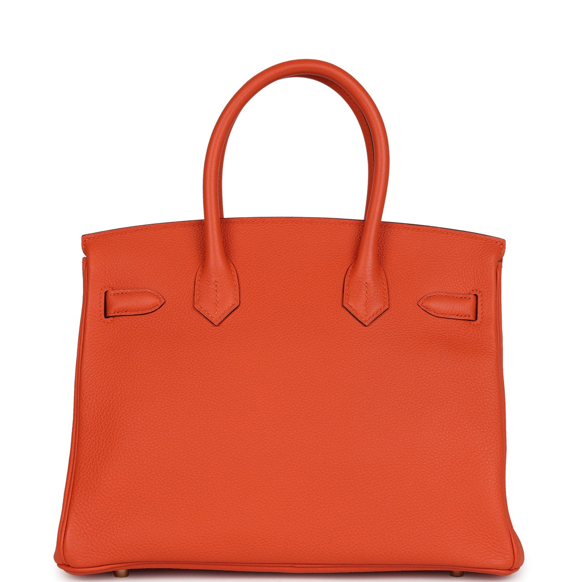 Hermès Birkin 30 Feu Togo Gold Hardware