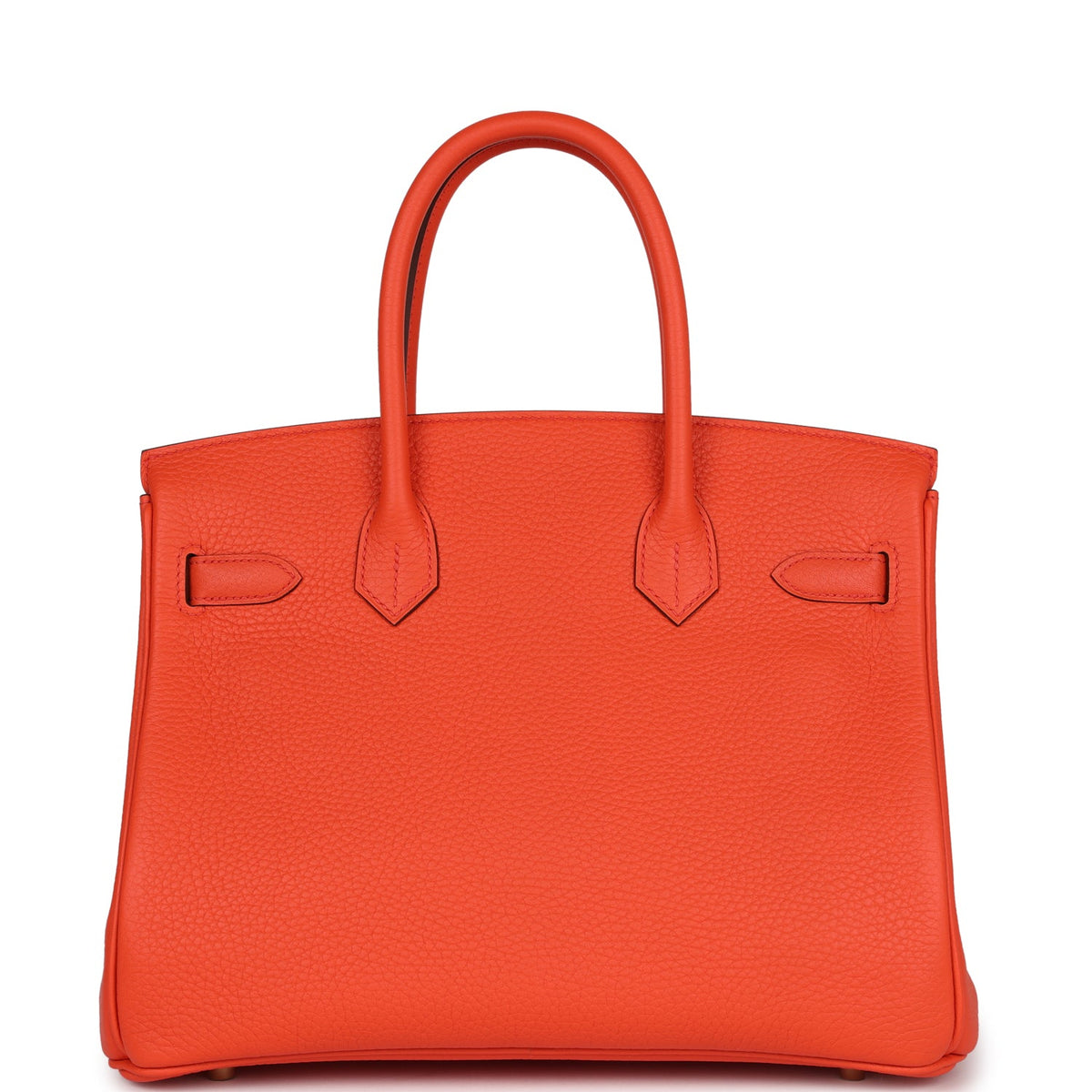 Hermès Birkin 30 Orange Poppy Clemence Gold Hardware