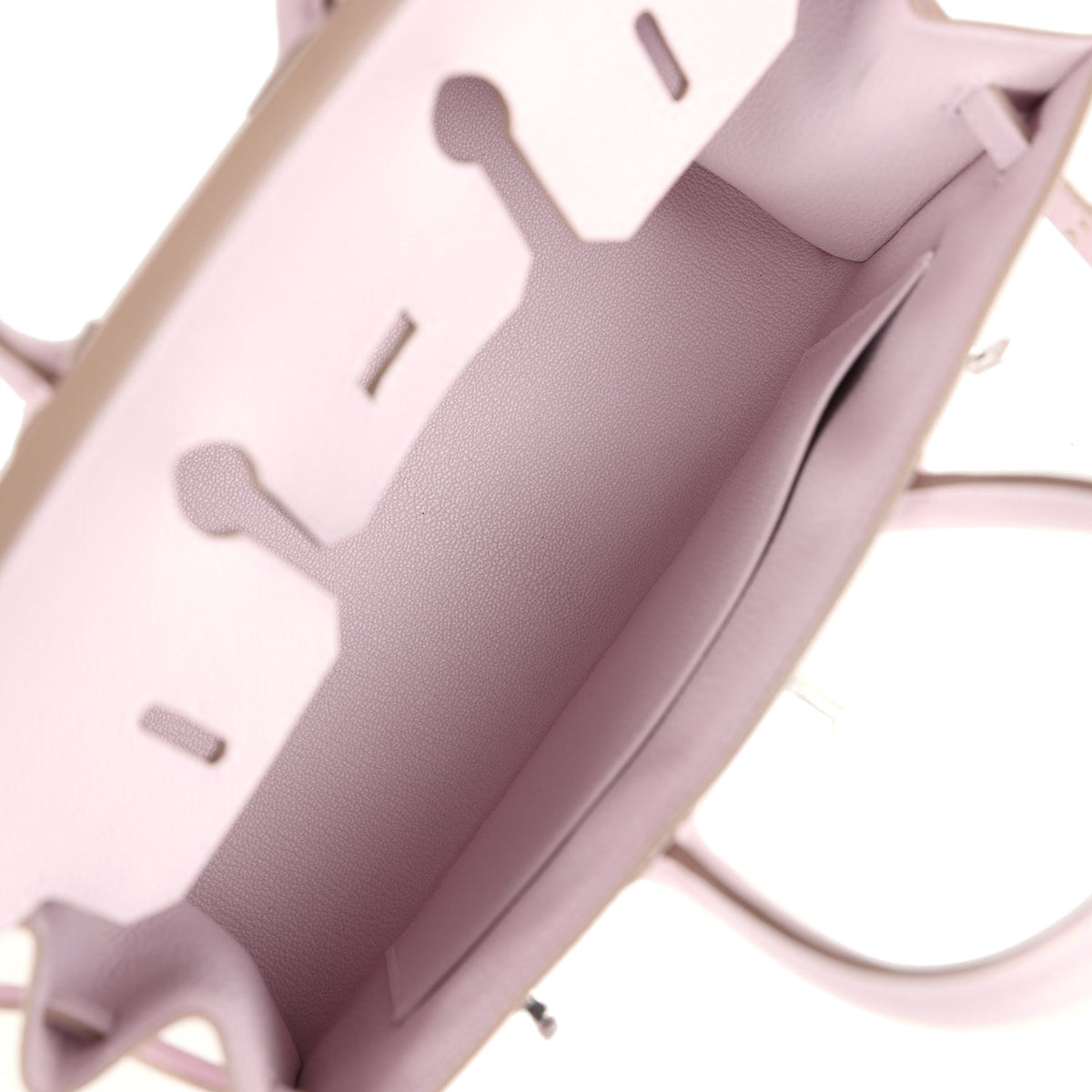 Hermès Birkin Sellier 25 Mauve Pale Epsom Palladium Hardware