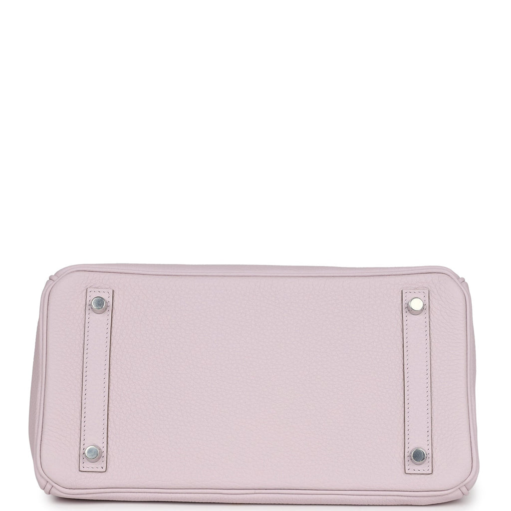 Hermès Birkin 30 Mauve Pale Clemence Palladium Hardware