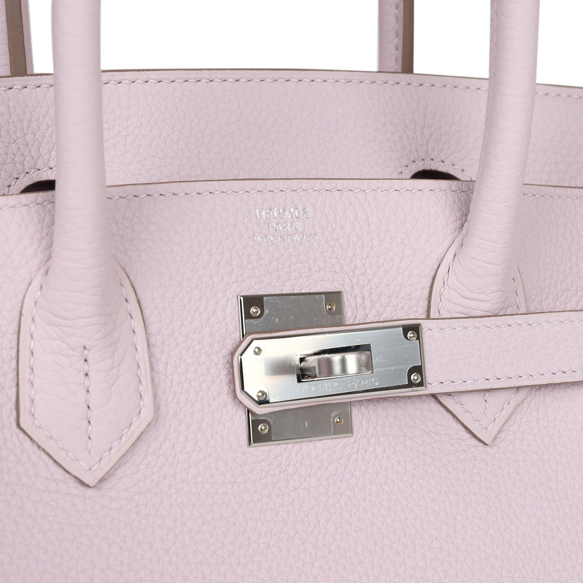 Hermès Birkin 30 Mauve Pale Clemence Palladium Hardware