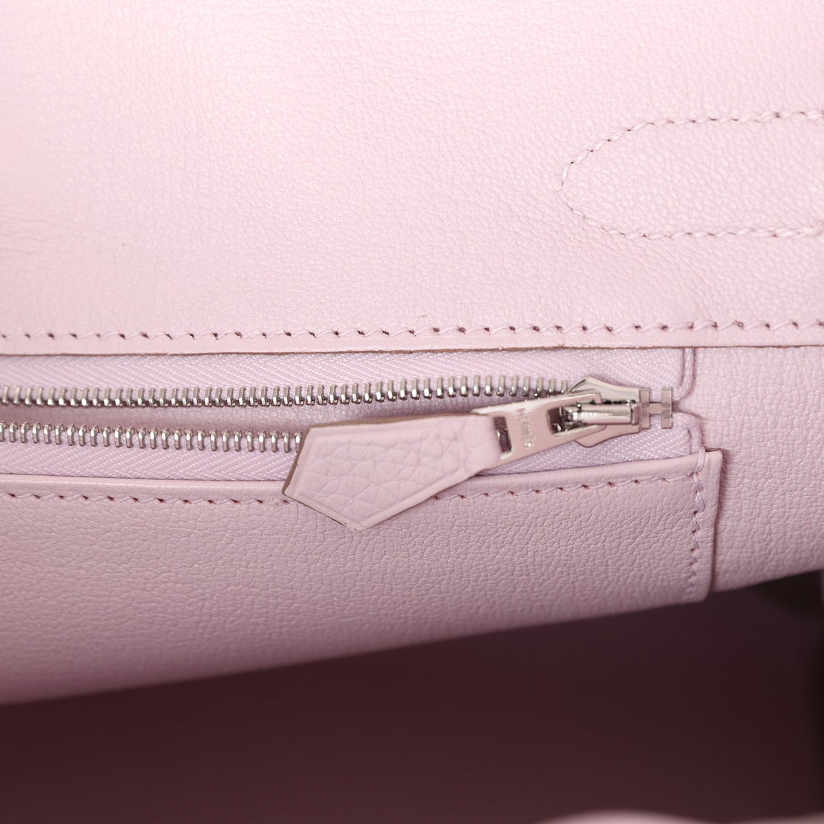 Hermès Birkin 30 Mauve Pale Clemence Palladium Hardware