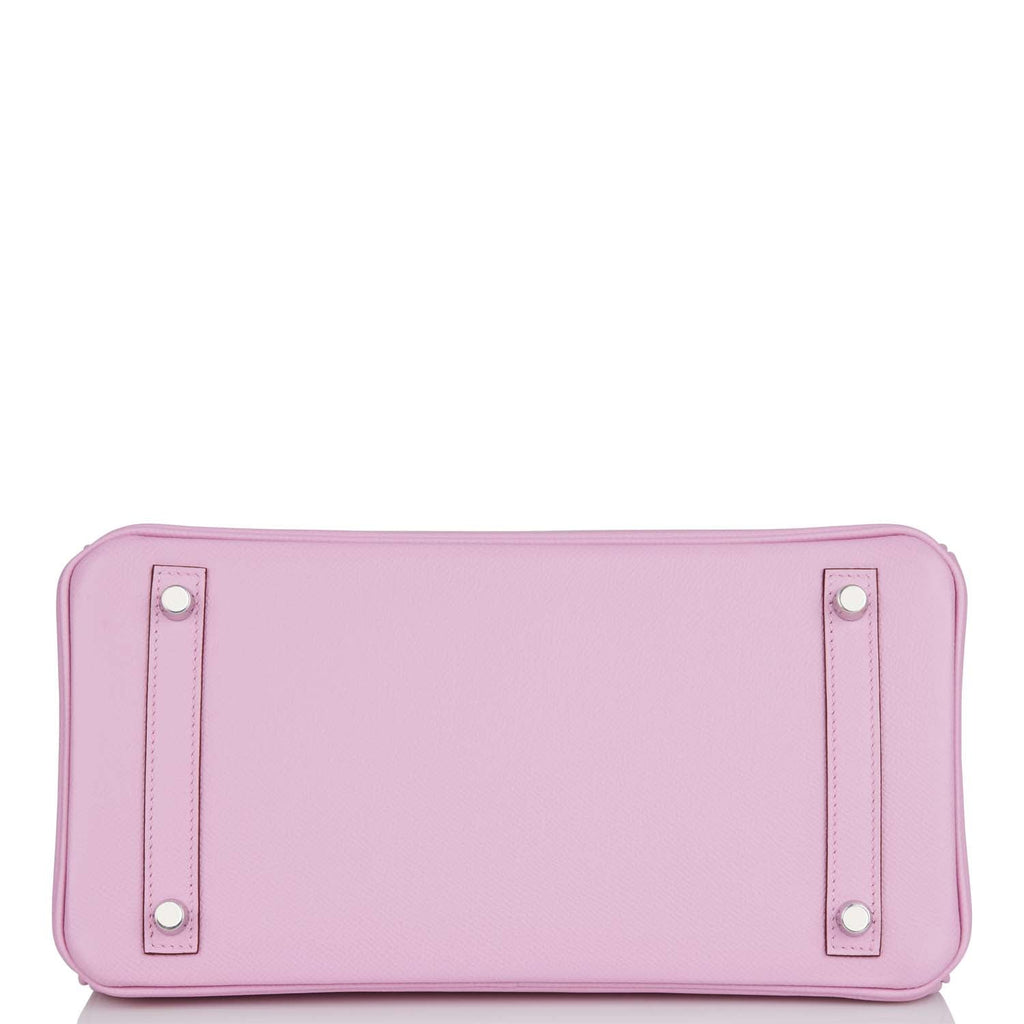 Hermès Birkin 30 Mauve Sylvestre Epsom Palladium Hardware