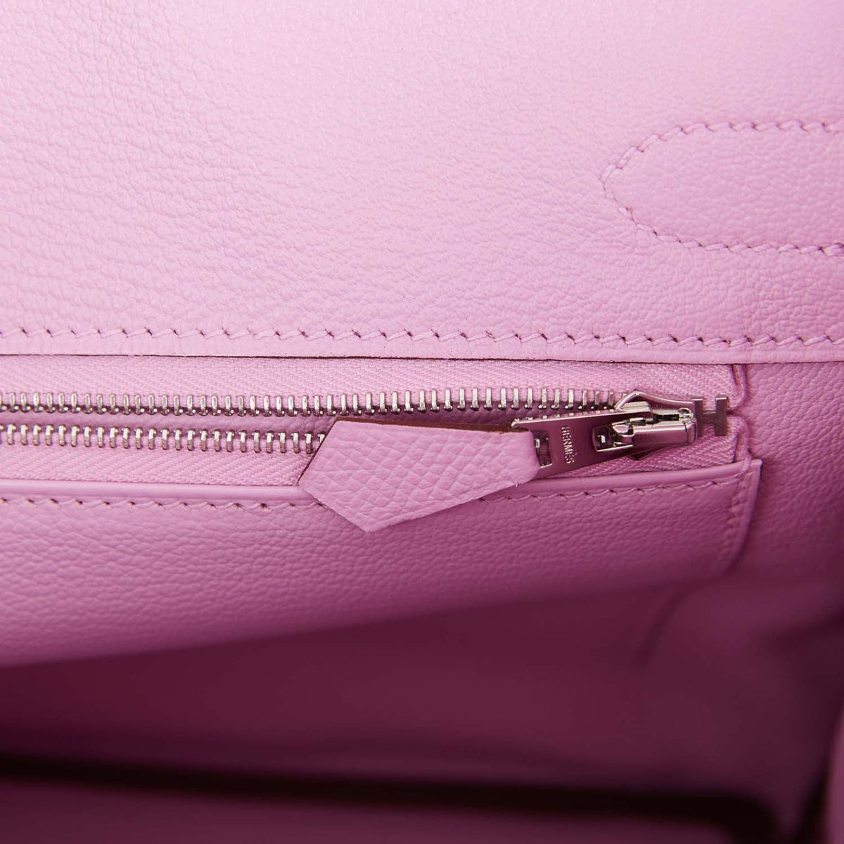 Hermès Birkin 30 Mauve Sylvestre Epsom Palladium Hardware