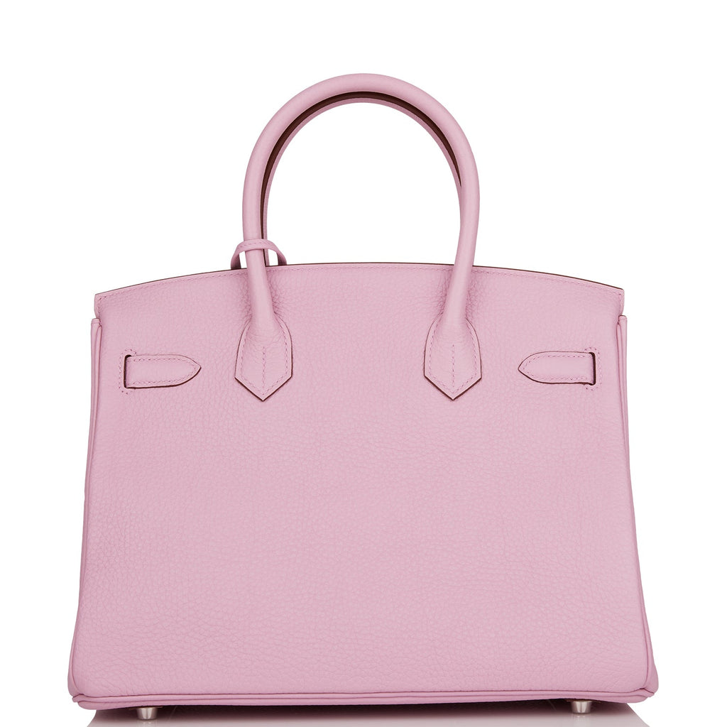 Hermès Birkin 30 Mauve Sylvestre Clemence Palladium Hardware