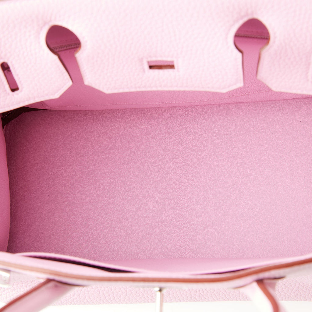 Hermès Birkin 30 Mauve Sylvestre Clemence Palladium Hardware